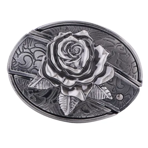 Vintage Western Cowboy Gürtelschnalle Legierung Relief Tiermuster Multifunktionales Hip-Hop Accessoire Herren Damen Retro