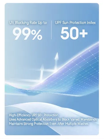 Veste de Protection UV Unisexe UPF 50+ Respirante Légère à Capuche Refroidissante pour Cyclisme en Plein Air Séchage Rapide