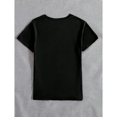 Damen Casual Baumwolle T-Shirt Leopard Mama Buchstabe Druck Rundhals Kurzarm Locker Fit Atmungsaktiv Weich Sommer Top