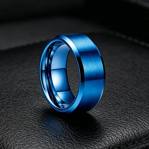Retro Stainless Steel Brushed Symbol Band Ring For Men Women Classic Fashion Jewelry Finger Accessory Every Day Wear