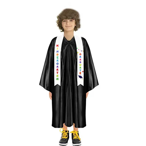 Kindergarten Vorschule Abschluss Schärpe Für Kinder Satin Abschluss Schultergurt Regenbogen Druck Abschlussfeier Dekoration Zubehör