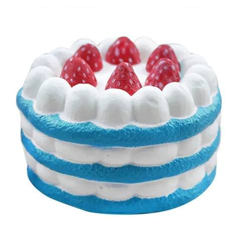 Slow Rebound Squishy Toy Food Burger Cake Unicorn Fries Milk Box Popcorn Stress Relief Venting Squeeze Toy For Kids Gift