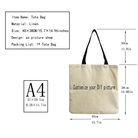 Women Fashion Floral Printed Polyester Tote Bag Large Capacity Portable Shoulder Bag Creative Shopping Bag Daily Handbag