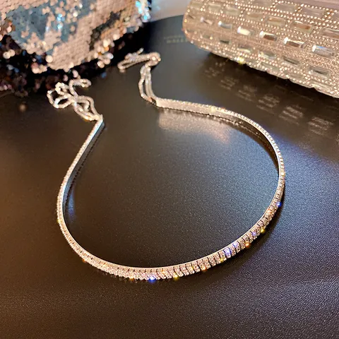 Serre-tête Long Gland en Strass pour Femmes Style Coréen Fée Alliage Argent Bandeau de Cheveux Avec Perle Artificielle Bijoux Coiffe