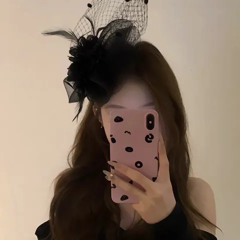 French Vintage Fascinator Headband Mesh Flower Feather Elegant Wedding Party Headwear For Women Hair Accessory