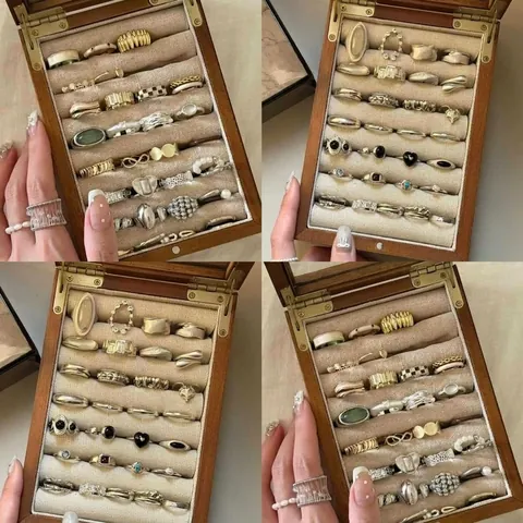 Koreaanse Stijl Koper Zirconia Bloem Open Ring Voor Vrouwen Elegant Luxe Verstelbaar Mode Veelzijdige Wijsvinger Ring Sieraden