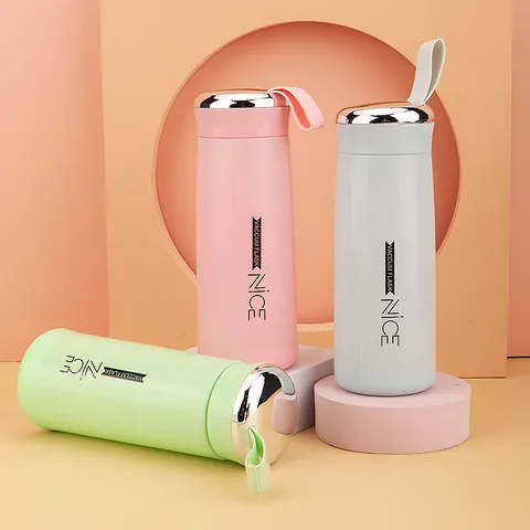 Fashion Ness Glass Liner Cup Female Harajuku Style Student Simple Trendy Fresh Advertising Gift Cup