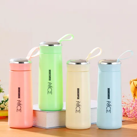 Fashion Ness Glass Liner Cup Female Harajuku Style Student Simple Trendy Fresh Advertising Gift Cup
