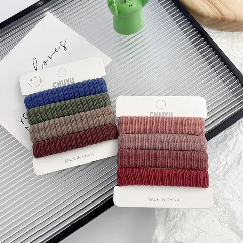 Women'S Casual Elegant Solid Color Cloth Hair Tie