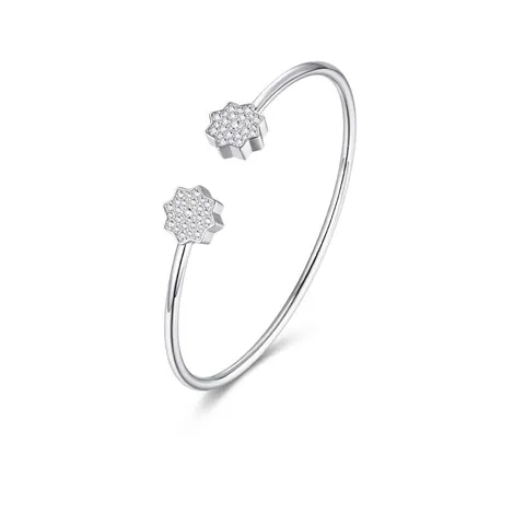 925 Sterling Silber Silber Armreifen Ohrstecker Ketten- & Gliederarmbänder Trendy