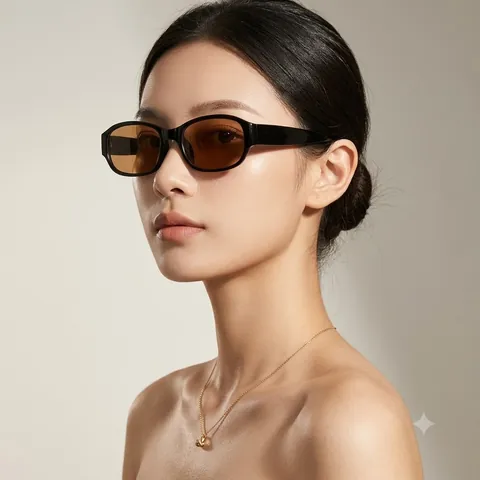 Retro Square Sunglasses UV400 Protection PC Frame AC Lens Leopard Print Fashion Eyewear For Women