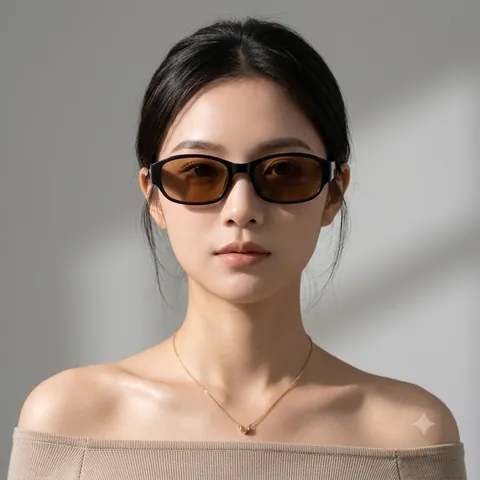 Retro Square Sunglasses UV400 Protection PC Frame AC Lens Leopard Print Fashion Eyewear For Women