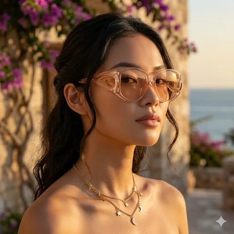 Oversized Sunglasses Punk Y2K Flame Wing Design PC Frame AC Lens UV400 Protection Outdoor Party Fashion Eyewear
