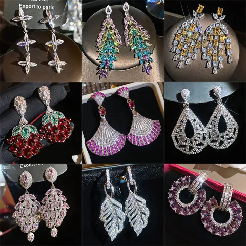 Luxus Legierung Strass Schmetterling Blume Ohrstecker Mit Silber Ohrringpfosten Elegant Vintage Schwerindustrie Ohrringe Für Damen Party Schmuck Geschenk