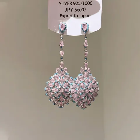 Vintage European American Rhinestone Oval Stud Earrings Light Luxury Banquet Niche Design 925 Sterling Silver Earring Post Alloy Artificial Pearl Drop Earrings