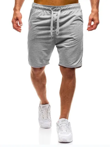 Pantaloncini Sportivi da Uomo Taglie Forti Asciugatura Rapida Traspiranti Larghi Training Corsa Fitness Con Coulisse Tasche Pantaloni a Cinque Punti