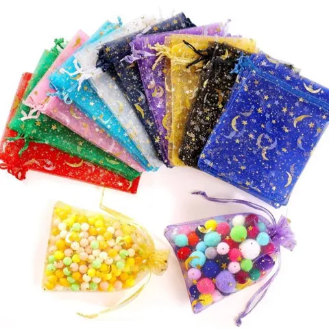 Forniture Per Confezioni Regalo Giornaliere In Organza Minimalista Stella Luna