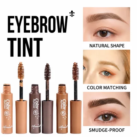 Mascara À Sourcils Imperméable Longue Durée Naturel 3D Gel Teinté Pour Sourcils Sauvages Anti Bavure