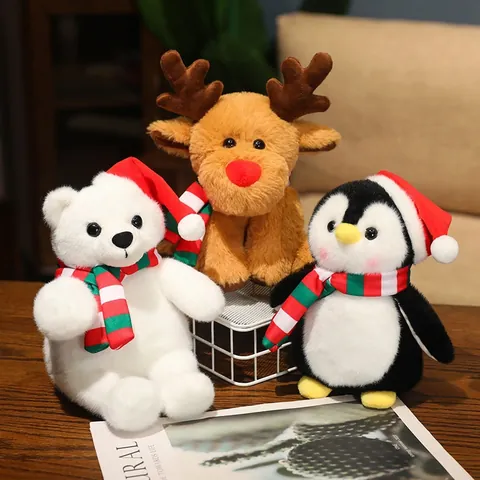 Knuffels En Knuffels Kerstsneeuwman Pp Katoenen Speelgoed
