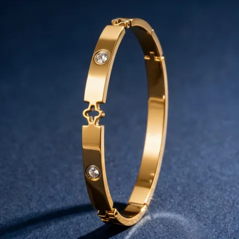 Fashion Bangle Stainless Steel Jewelry Hollow Mother Of Artificial Pearl Flower Cubic Zirconia Inlaid Hinged Cuff For Women