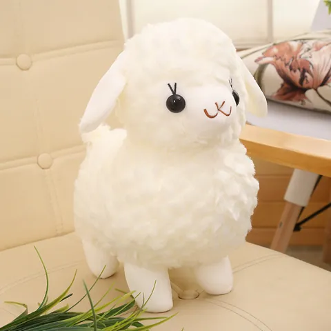 Simpatica Borsa A Tracolla In Peluche Alpaca Morbida Pelliccia Sintetica Forma Animale Tracolla Regolabile Bambini Ragazze