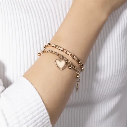 Braccialetti In Acciaio Inossidabile 201 Placcati Oro 18k Con Ritratto Della Vergine Maria In Stile Retrò Ig All'ingrosso