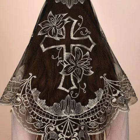New Tassel Triangle Scarf Solid Color Hollow Lace Butterfly Embroidered Triangle Shawl Scarf For Women