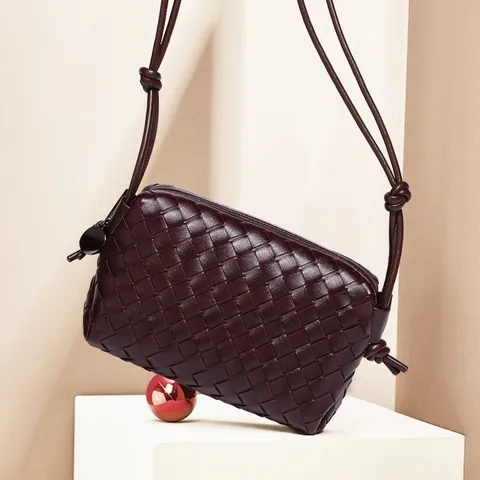 Damen Kleine Allwetter Pu-leder Einfarbige Klassische Stil Quadratische Reißverschluss Schultertasche