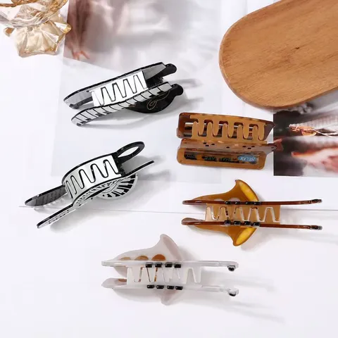 Musikinstrument Acetat Cartoon Haaraccessoires Gitarrenband Klavier Acetat Haarklammern Noten Haarklammern Mädchen Haaraccessoires