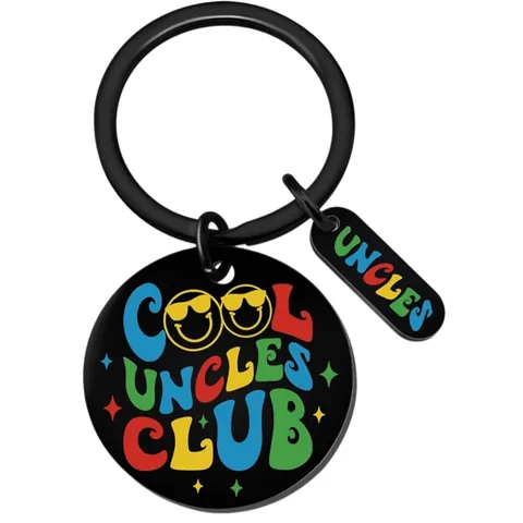 Süßer Buchstaben Regenbogen Holz Muttertag Vatertag Unisex Schlüsselanhänger