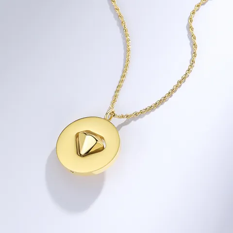 304 Stainless Steel 18K Gold Plated Minimalist Commute Plating Inlay Heart Shape