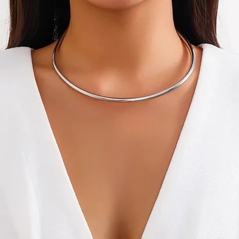 Acciaio Inossidabile 201 Placcato Oro 18k Moda Minimalista Streetwear Placcatura