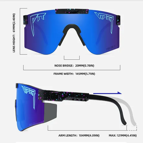 Gafas de Sol Deportivas Profesionales para Ciclismo Montura PC Lentes TAC Polarizadas UV400 Gafas de Carreras para Hombre Mujer