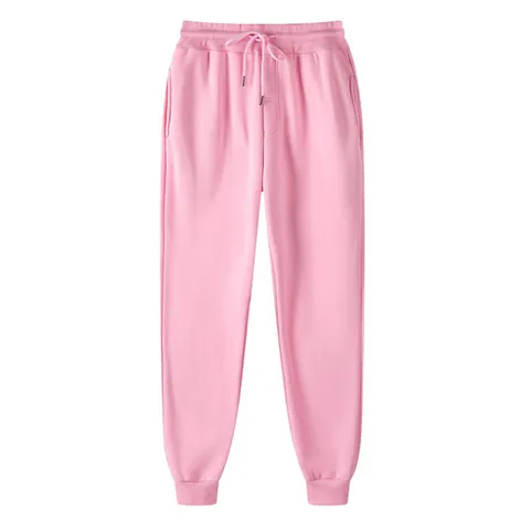 Pantaloni Sportivi da Uomo Foderati in Pile Caldi Joggers Slim Fit Vita Elastica Coulisse Casual Sport Invernali da Uomo