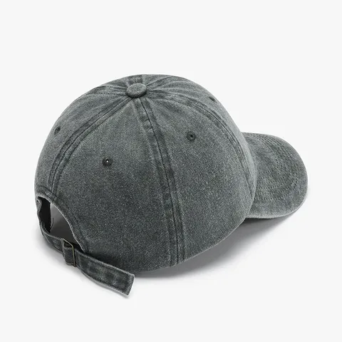Cappellino Da Baseball In Cotone Lavato Vintage Regolabile Retro Distressed Casual Tinta Unita Cappello Da Sole Uomo Donna