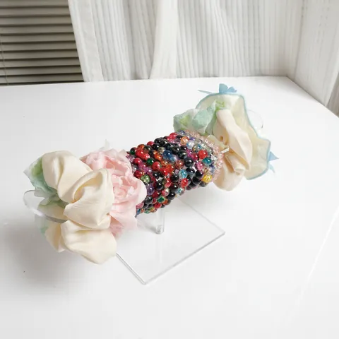 Transparenter Acryl Haarreif Display Ständer T-Bar Haarschmuck Organizer Rack Für Die Aufbewahrung Von Accessoires
