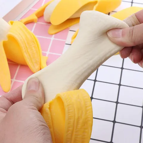 Fidget Toys Banana Plastic Toys