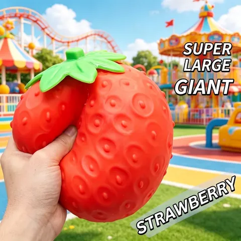Γιγαντιαίο Squishy Παιχνίδι Αργής Επαναφοράς Προσομοίωση Φρούτων Ζώων Αντιστρες Παιχνίδι Πίεσης Μπανάνα Φράουλα Πάπια