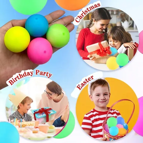 Regenboog Meelbal Squishy Speelgoed Voor Kinderen Tieners Kleine Tofubal Decompressie Knijpspeelgoed Sensorisch Stressverlichtend Cadeau