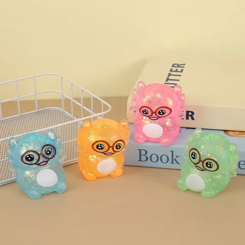 Lindo Juguete Squishy de Dinosaurio Animado Rebote Lento Alivio del Estrés Juguete de Descompresión para Niños