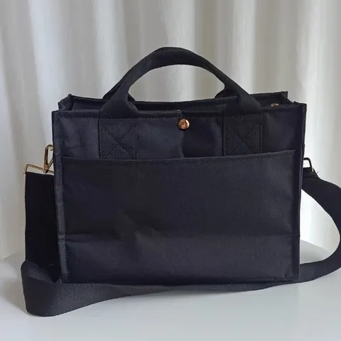 Große Kapazität Segeltuch Wickeltasche Mehrere Fächer Schulter Tote Bag Für Damen Urban Einfach Reise Wickel Shopping Tasche
