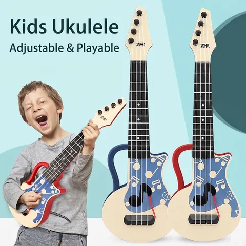 Direct Simulation Ukulele Children'S Simulation Guitar Can Play Enlightenment Educational Instruments Music Toys