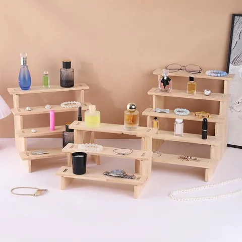 Portagioie Minimalista In Legno Massello A Colore Solido