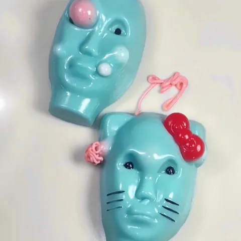 Alien Squishy Toy Squeeze Acne Stress Relief Toy Creative TPR Funny Decompression Toy For Teenagers Gift