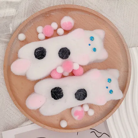 Süßes Cartoon Katzenstreifen Squishy Spielzeug Weich Beflockt TPR Stressabbau Spielzeug Für Kinder Erwachsene Büro Haus Deko