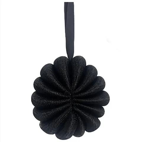 Große Badekugel Feines PE Netz Schleife Hängen Dusche Schwamm Luffa Für Körper Peeling Schäumen Scrubber Heim Badezimmer Zubehör Damen Herren