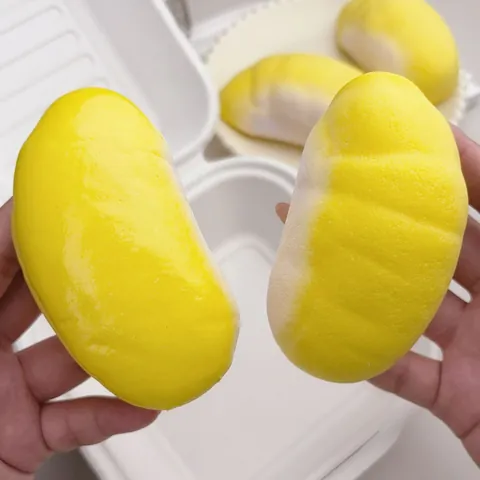 Παιχνίδι Squishy Προσομοίωσης Σάρκας Durian Αργή Επαναφορά PU Ανακούφιση από το Άγχος Παιχνίδι Πίεσης για Παιδιά Ενήλικες