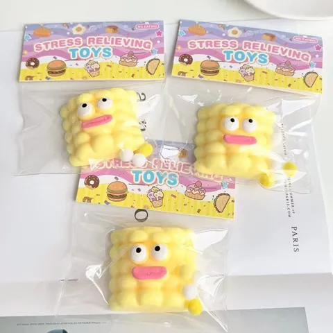 Lustiges Wurstlippen Mais Squishy Spielzeug Stressabbau Sensorisches Dekompressionsspielzeug Für Kinder Erwachsene Skurriles Gemüse Entlüftungsspielzeug