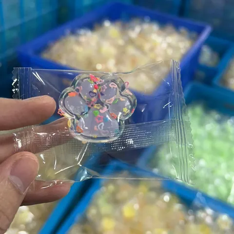 Transparante Kattenpoot Squishy Speelgoed Glitter Gelei Stressverlichting Knijpspeelgoed Voor Volwassenen Kinderen Sensorisch Kantoor Decompressie Speelgoed