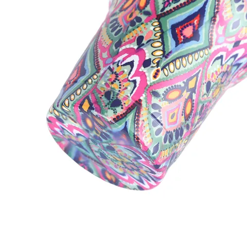 Tazza Isolata in Acciaio Inossidabile 304 con Motivo Creativo Tazza da Caffè per Auto Con Coperchio a Cannuccia Borraccia Termica Portatile Regalo Aziendale Tazza da Viaggio per Uomo Donna
